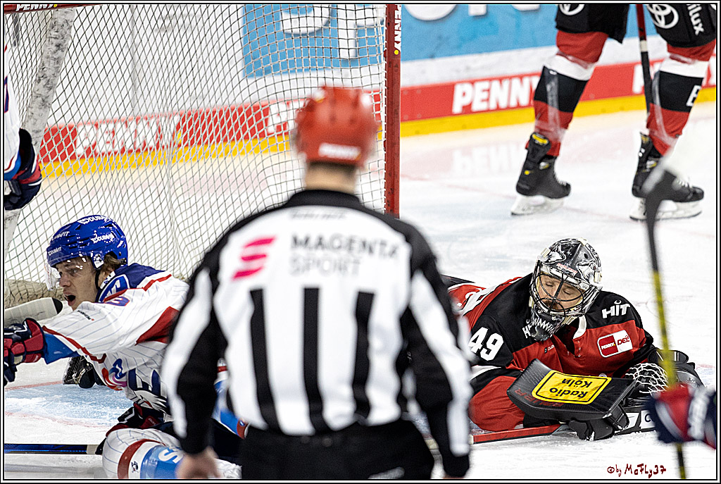 PENNY DEL;  Koelner Haie - Adler Mannheim; Koeln, 02.01.2022